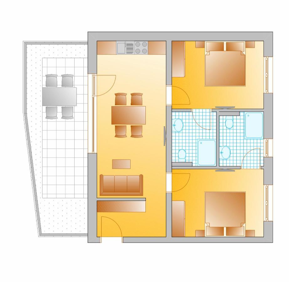 Appartement Hammerrain Flachau Exterior foto